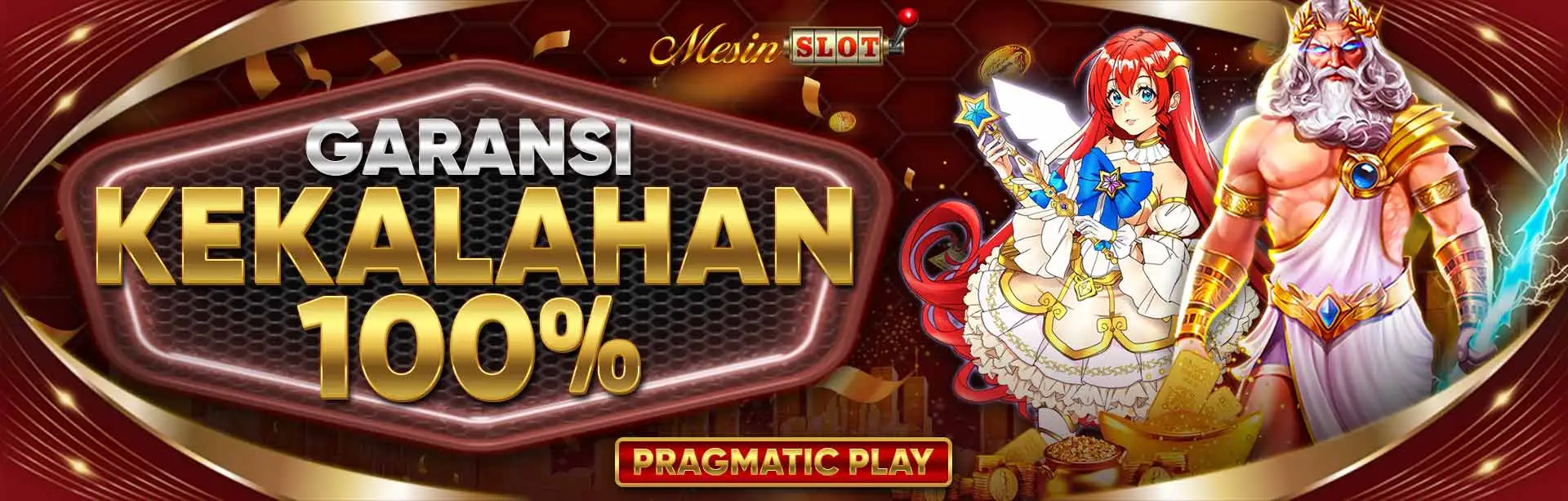 GARANSI KEKALAHAN 100% (NEW MEMBER) MESINSLOT