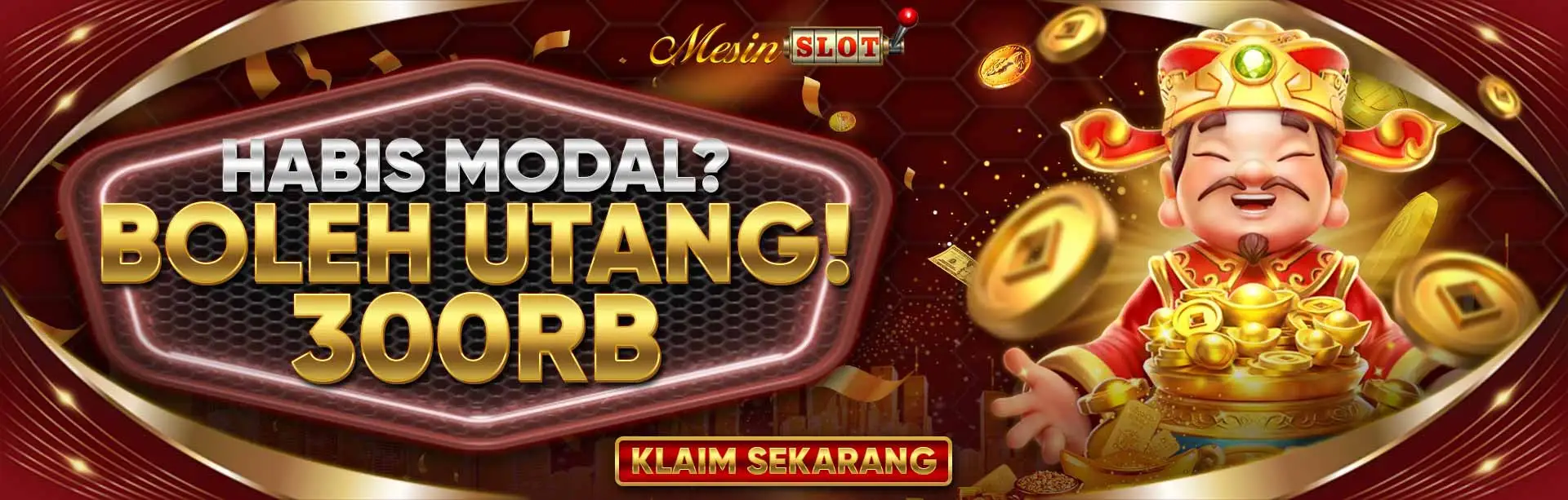 EVENT ANDA KALAH ?? BOLEH UTANG 300 RIBU MESINSLOT
