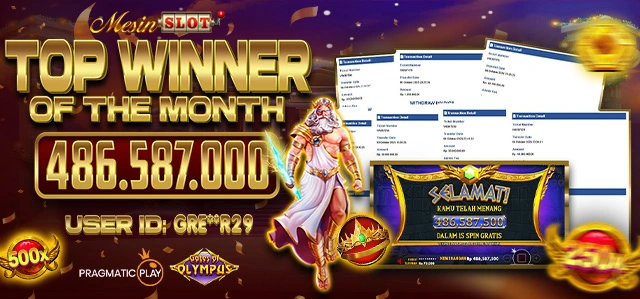 TOP WINNER OF THE MONTH 486jt