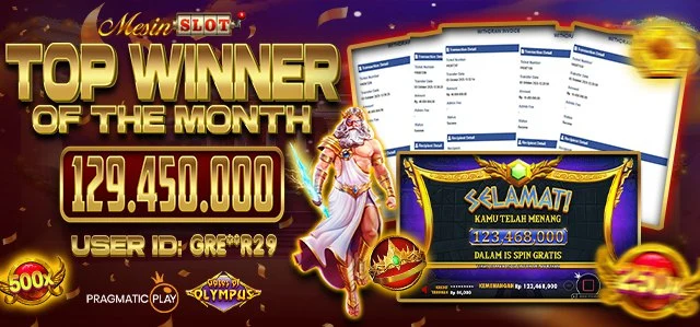 TOP WINNER OF THE MONTH