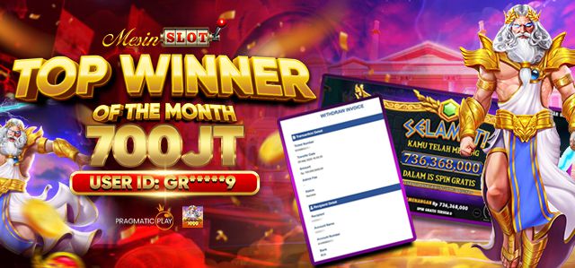 TOP WINNER OF THE MONTH