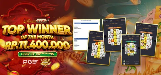 TOP WINNER OF THE MONTH MAHJONG WAYS