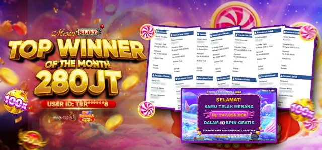 TOP WINNER OF THE MONTH 280jt B